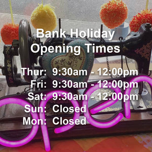 Bank Holiday Hours June 2022