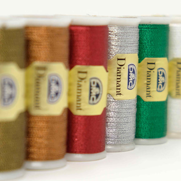 DMC Diamant Metallic Embroidery Thread (35 metres)