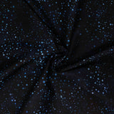 Hoffman Fabrics Bali Handpaints 3369-609 Dots Black Blue