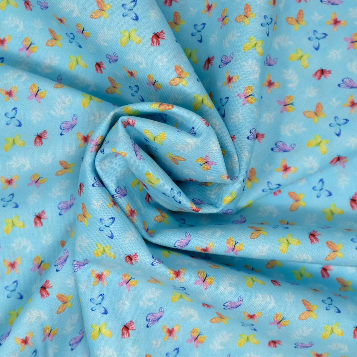 Blank Quilting Bloom Bouquet II 1822-75 Mini Butterflies Med Blue ...