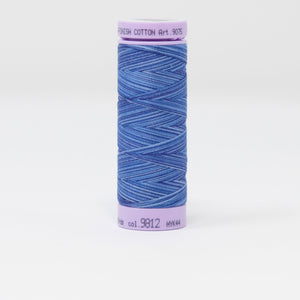 Mettler - Silk-Finish Cotton Multi 50 - 9812 Evening Blue