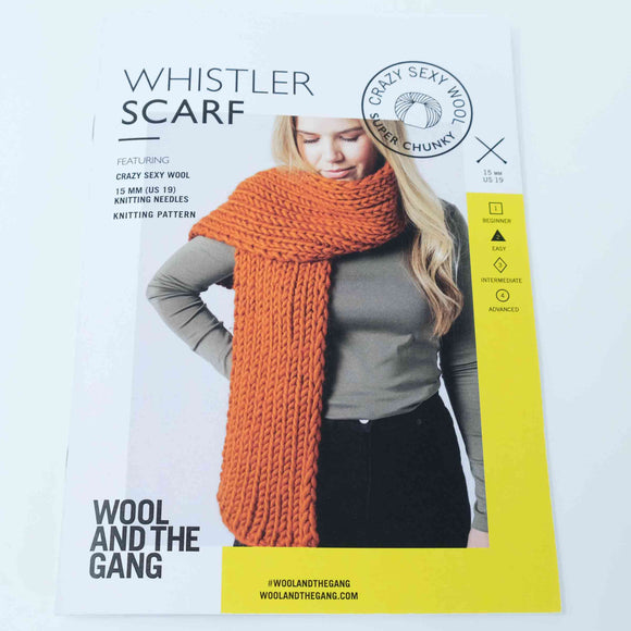 Wool and The Gang Whistler Scarf