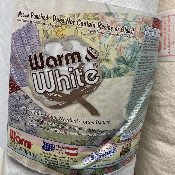 The Warm Company - Warm & White Cotton Wadding