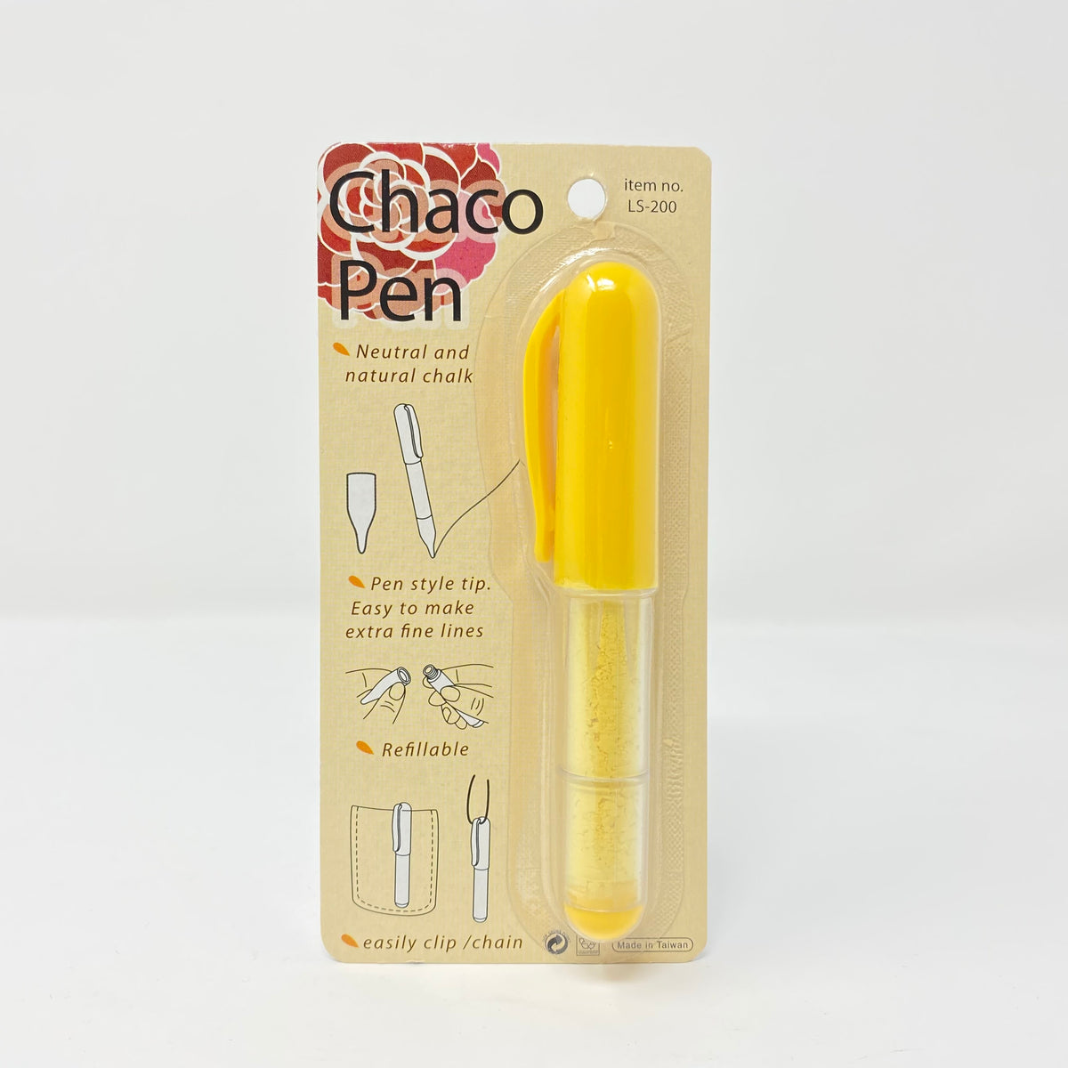 Siesta Chaco Pen Yellow Jolly Stitcher