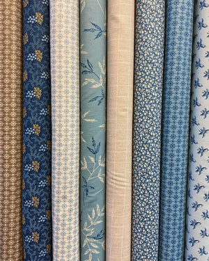 New fabrics - Cocoa Blue, Edyta Sita