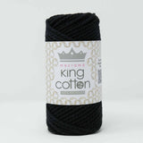 King Cole Macramé King Cotton 5143 Boisterous Black
