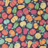 Makower Autumn Days TP-2597-V Brown Pumpkins