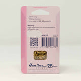 Hemline - Brass Safety Pins 23mm