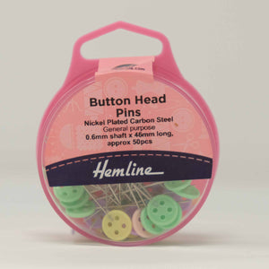 Hemline - Button Head Pins