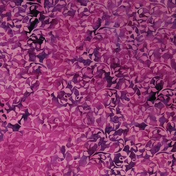 Hoffman Fabrics Bali Handpaints 3369-500 Floral Pink