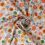 Lewis & Irene - Castle Spooky A574 1 spooky pumpkins on light grey