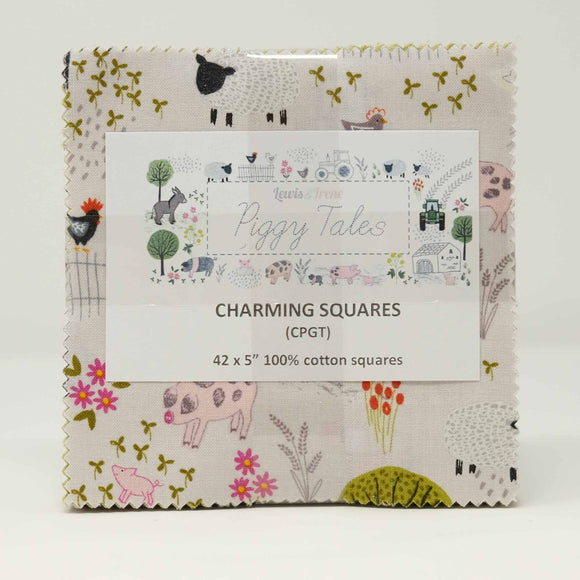 Lewis & Irene - Charming Squares Piggy Tales CPGT