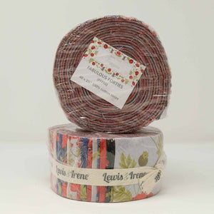 Lewis & Irene - Fabulous Forties Poppies FFPSS Jelly Roll