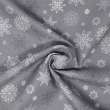 Lewis & Irene - Saariselkä C93 C1 Snowflakes on Grey
