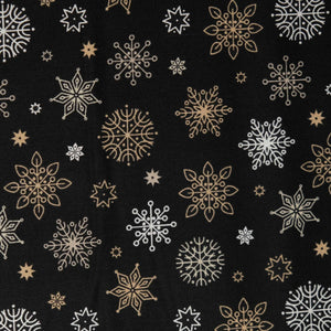 Lewis & Irene - Saariselkä C93 C3 Snowflakes on Charcoal