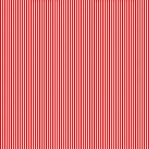 Makower Pirates 2437 R Pirates Simple Stripe Red on White