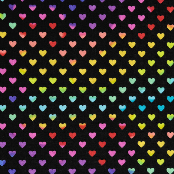 Andover Hearts 2021 Rainbow Hearts Midnight A 9793 K