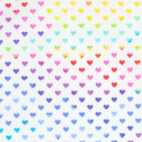 Andover Hearts 2021 Rainbow Hearts White A 9793 L