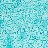 Blank Quilting - Ovarian Cancer Inspiration BL 1762M 76 Turquoise