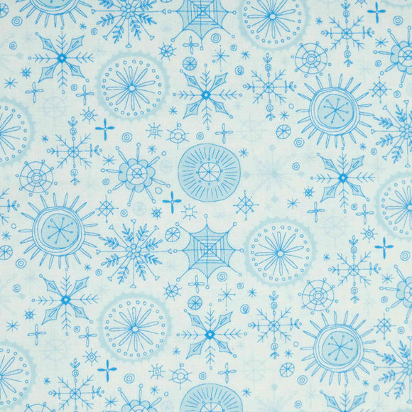 Blank Quilting By Golly Get Jolly 9562-01 White