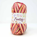 King Cole (4 Ply) Footsie (4900) Passion Fruit
