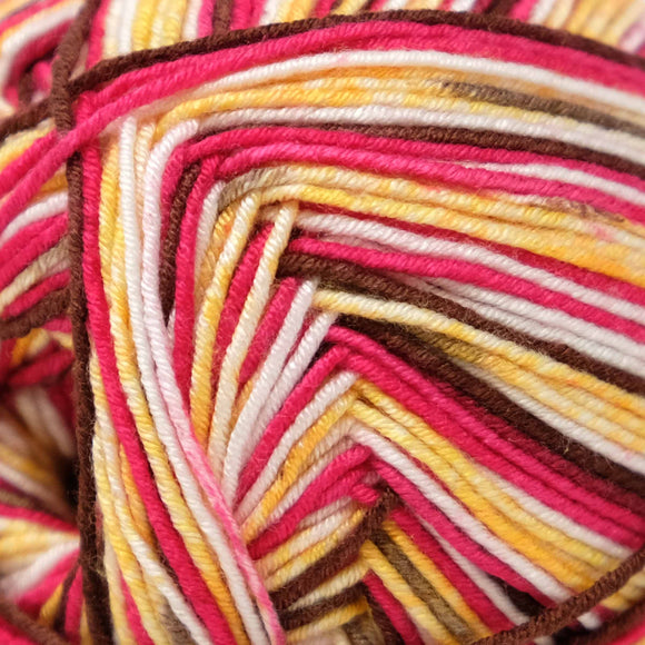 King Cole (4 Ply) Footsie (4900) Passion Fruit