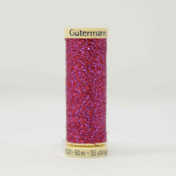 Gütermann Creativ Metallic Effect Thread (50 metres) 247 Red