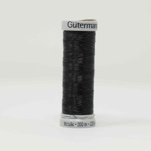 Gütermann Creativ Metallic Effect Thread (50 metres) 7051 Black