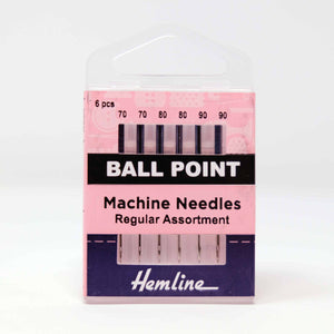 Hemline - Machine Needles Ballpoint 70 80 90