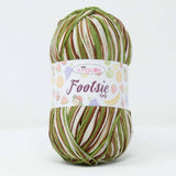 King Cole (4 Ply) Footsie (4908) Coconut