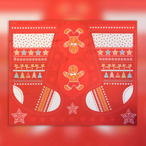 Lewis & Irene Gingerbread CE83 Stocking and Cutouts