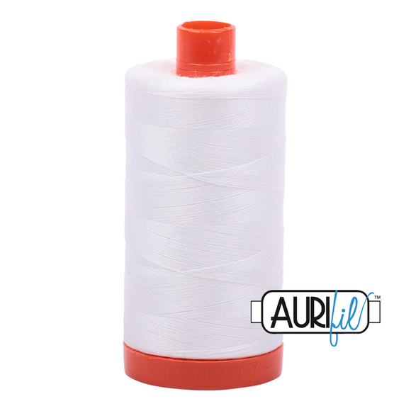 Aurifil - 100% Egyptian Cotton 50 wt - 2021 Ivory