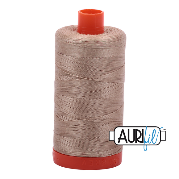 Aurifil - 100% Egyptian Cotton 50 wt - 2326 Light Brown