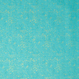 Makower Metallic Linen Texture 2566 T Turquoise