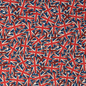 Makower London Revival 986-1 Union Jacks Multi