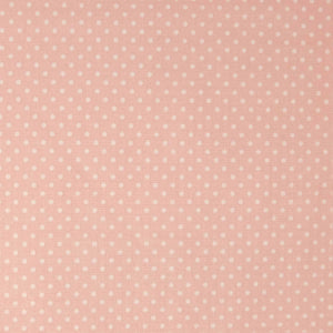Makower Spot 830-P1 White on Cheeky Pink