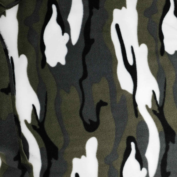 Oddies - Antipil Polar Fleece Printed - FC5937 Camouflage Urban
