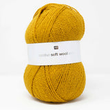 Rico Creative Soft Wool (Aran) 028 Mustard