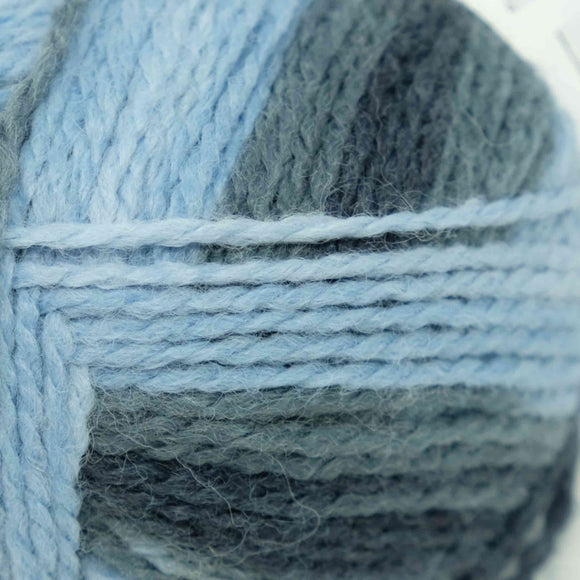 Rico Creative Soft Wool Print (Aran) 003 Blue