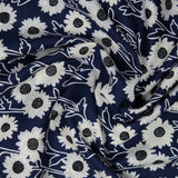 SewCool - Flowers Blue 8037-2