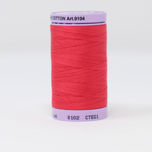 Mettler - Silk-Finish Cotton 50 - 0102 Poinsettia