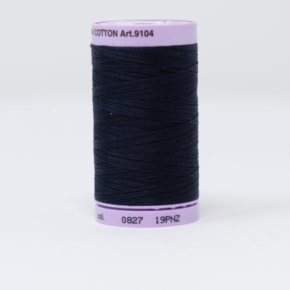 Mettler - Silk-Finish Cotton 50 - 0827 Dark Blue