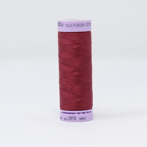 Mettler - Silk-Finish Cotton 50 - 0918 Cranberry