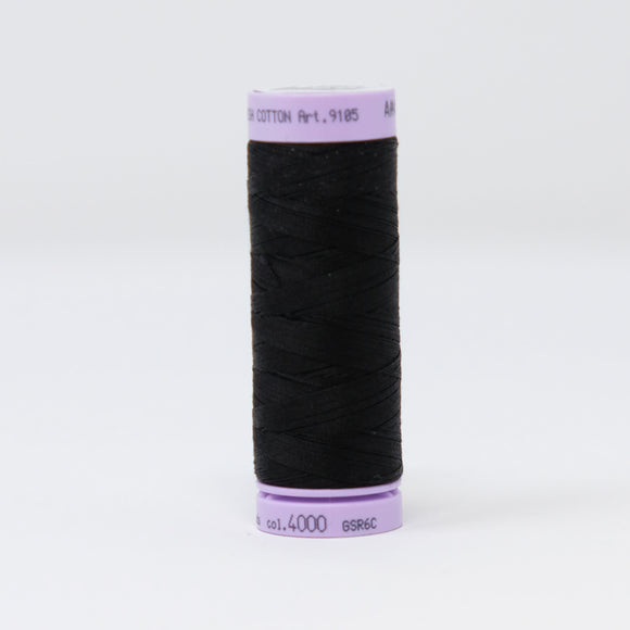 Mettler - Silk-Finish Cotton 50 - 4000 Black