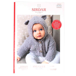 Sirdar Snuggly Bouclette Pattern 5253 Bear Ears Cardigan