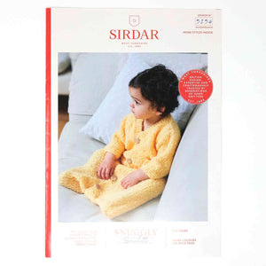 Sirdar Snuggly Bouclette Pattern 5254 Sleeping Bag with Arms