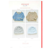 Sirdar Snuggly Bouclette Pattern 5256 Baby's V Neck Sweater & Hat back