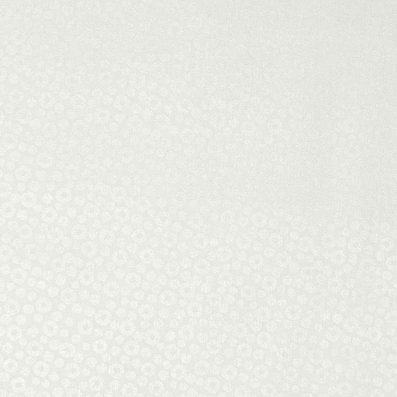 Stoff Fabrics Quilters Pearl 4570 203 White with Metallic Spots
