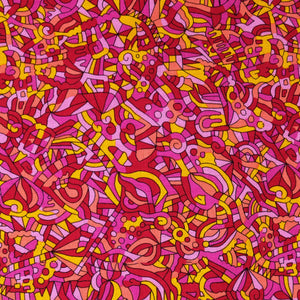 Studio e Fabrics Outside The Lines 6179 82 Pink Yellow