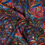 Untamed Beauty - Bright Painted Swirls - SWIRL-CD1717  RAINBOW